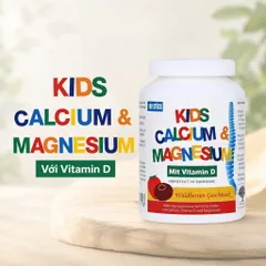 Calcium Magnesium d3 cho bé, lọ 180 viên