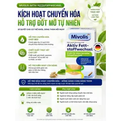 Viên uống giảm cân Aktiv Fett-Stoffwechsel Mivolis - 45V