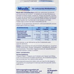 Viên uống giảm cân Aktiv Fett-Stoffwechsel Mivolis - 45V