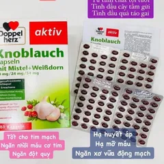 Viên tỏi Knoblauch xách Đức 480v