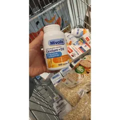 Viên uống bổ sung canxi Mivolis Calcium D3 của Đức - Lọ 300 viên