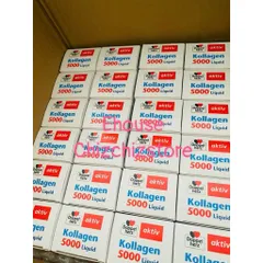 Collagen nước Doppelherz Aktiv Kollagen 5000 Liquid – Hỗ trợ xương khớp, da, tóc – Hộp 14 gói