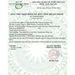 Viên uống phòng ngừa đột quỵ tai biến mạch máu não Nattokinase Warnke 100mg Lọ 250 Viên