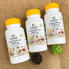 Viên uống trắng da Warnke L-Glutathione 500mg - Lọ 100 viên