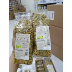 Trà hoa cúc hữu cơ nguyên bông BIO Kamillen Tee thanh mát, thanh lọc cơ thể, ngủ ngon, giảm khô mỏi mắt, gói 60g