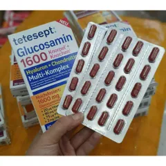 Viên uống Glucosamin 1650 Tetesept bổ xương khớp, giảm đau mỏi hộp 40 viên, nội địa Đức