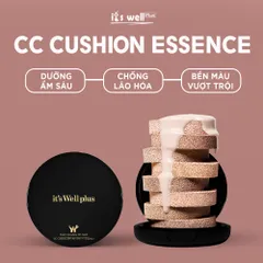 Phấn Nước Cushion Siêu Mịn Đẹp Tự Nhiên & Dưỡng Trắng Da it's Well plus Gold CC Cushion SPF 50+/PA+++