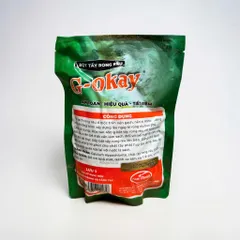 BỘT TẨY RONG RÊU CHO NỀN GẠCH XI MĂNG TƯỜNG 450g G-OKAY
