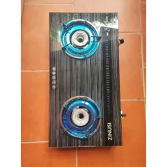 [Xả kho bán giúp] bếp ga đôi dương kính cường lực.