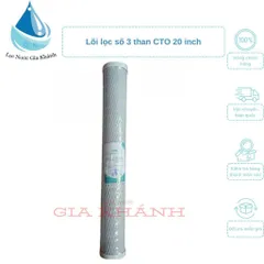 Lõi lọc số 3 than ép CTO 20 inch