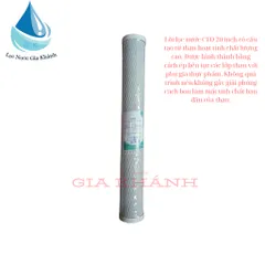 Lõi lọc số 3 than ép CTO 20 inch