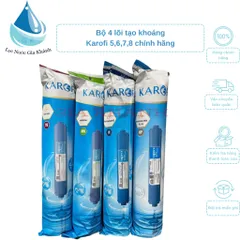 Bộ 4 lõi Karofi T33-Mineral-Far Infrared-NanoSilver chính hãng