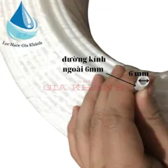 Combo 5 mét dây máy lọc nước phi 6, phi 10