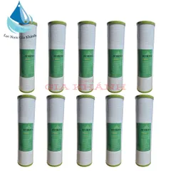 Bộ 10 lõi lọc nước 10 inch 1 Micron cho máy RO, Kangaroo, Karofi, Htech,...