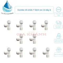 Combo 10 chiếc T lệch ren 13 dây 6