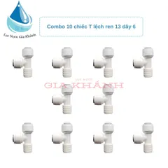 Combo 10 chiếc T lệch ren 13 dây 6
