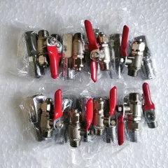 10 Bộ khóa van đầu vào ( bộ chia nước ) khoá inox van chia nước máy lọc nước