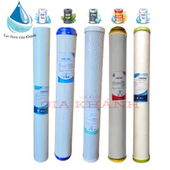 Combo 3 lõi lọc nước sinh hoạt 20 inch