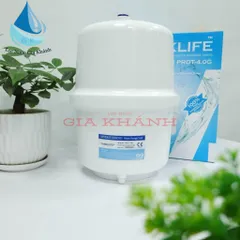Bình áp nhựa 4.0G 10L ( tặng kèm van bình áp)
