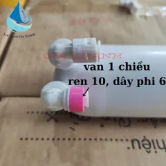 Van 1 chiều ren 10 dây phi 6 nối nhanh