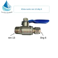 Combo 10 chiếc khóa nước ren 13 dây 6