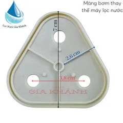 Màng bơm 3 ngăn đài loan thay thế cho đầu bơm máy lọc nước, máy phun sương.