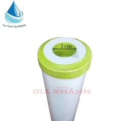 Combo 25 lõi lọc nước 20 inch có đầu bịt