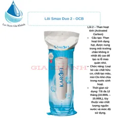 Bộ 4 Lõi Lọc Karofi Smax Duo 1 – 2 – 3 – 4 (Chính Hãng)