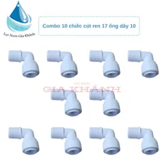 Combo 10 chiếc cút ren 17 ống dây 10