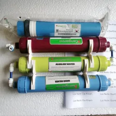 Bộ 04 Lõi Lọc Nước Kangaroo số 4,5,6,7 (RO+ Ceramic + Alkaline + Nano silver) chính hãng