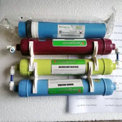 Bộ 04 Lõi Lọc Nước Kangaroo số 4,5,6,7 (RO+ Ceramic + Alkaline + Nano silver) chính hãng