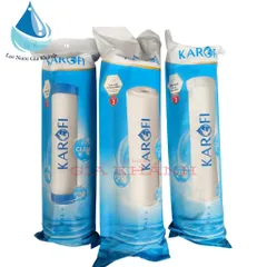 Bộ 3 Lõi Lọc Nước Karofi Smax Duo 1-2-3 Chính Hãng – Lõi PP 5 Micron, Lõi OCB Than Hoạt Tính, Lõi PP 1 Micron