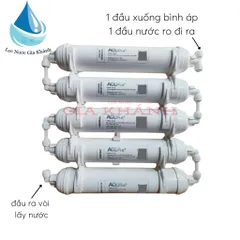 Bộ 5 lõi tạo khoáng Aqua 5,6,7,8,9 dùng cho máy lọc RO