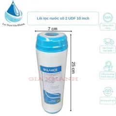 lõi lọc số 2 than udf 10 inch, lõi lọc than hoạt tính udf