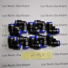 10 Khớp nối nhanh,chữ T, Y, góc,nối thẳng Nhựa PE cao cấp-Size 8mm phun sương