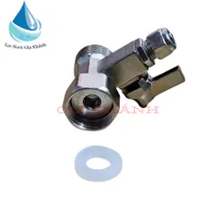 Van cấp nước máy lọc,bộ chia nước đầu nguồn vào máy lọc nước đúc liền