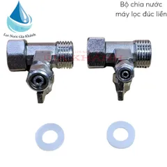 Van cấp nước máy lọc,bộ chia nước đầu nguồn vào máy lọc nước đúc liền