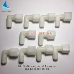 10 chiếc cút đầu vào vặn ren máy lọc nước, cút số 1 máy lọc nước.