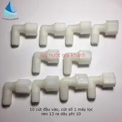10 chiếc cút đầu vào vặn ren máy lọc nước, cút số 1 máy lọc nước.
