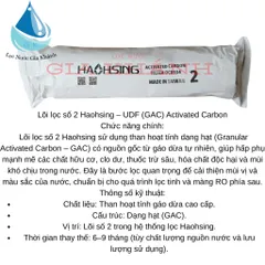 combo 4 lõi lọc haohsing hàng chính hãng đài loan