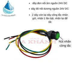 Đèn Báo Máy Lọc Nước + Công Tắc Đấu Van Áp Thấp Máy Lọc Nước Ro