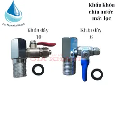 Khóa chia nước ren 21 dây 6 hoặc 10 máy lọc nước.
