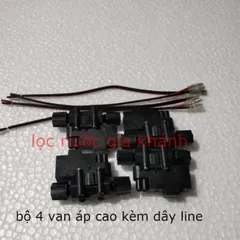 combo 4 van áp thấp, áp cao máy lọc nước