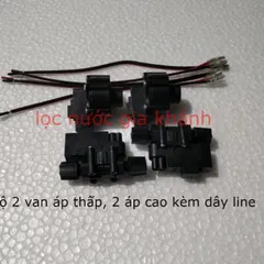 combo 4 van áp thấp, áp cao máy lọc nước