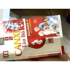 Vitamin D3 canxi tảo đỏ K2 BỔ SUNG CANXI, chống còi xương, loãng xương cho xương và răng chắc khỏe 