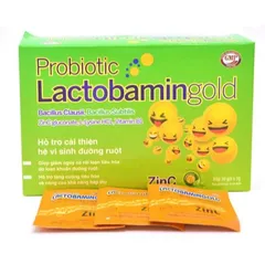 Probiotic Lactobamin gold cân hằng hệ vi sinh đường ruột, giảm rối loạn tiêu hóa, tăng cường sức đề kháng, đi ngoài