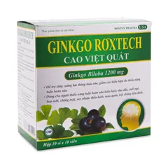 Ginkgo Roxtech Cao việt quất cải thiện chứng mất ngủ hoạt huyết dưỡng não, đau đầu chóng mặt, ngủ k ngon giấc 