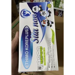 Thimo koreplus sữa non Hỗ trợ hấp thụ tốt hơn, ăn ngon, ngủ tốt, tăng cường sức đề kháng hộp 20 ống