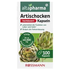 Viên uống bổ gan thải độc mát gan Artischocken Altapharma của Đức - 100V