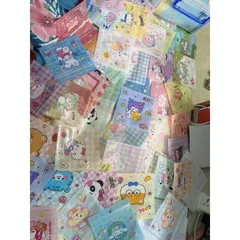 Túi Zip 15x23 Hoạt Hình cute đựng bánh kẹo, đồ cá nhân họa tiết dễ thương